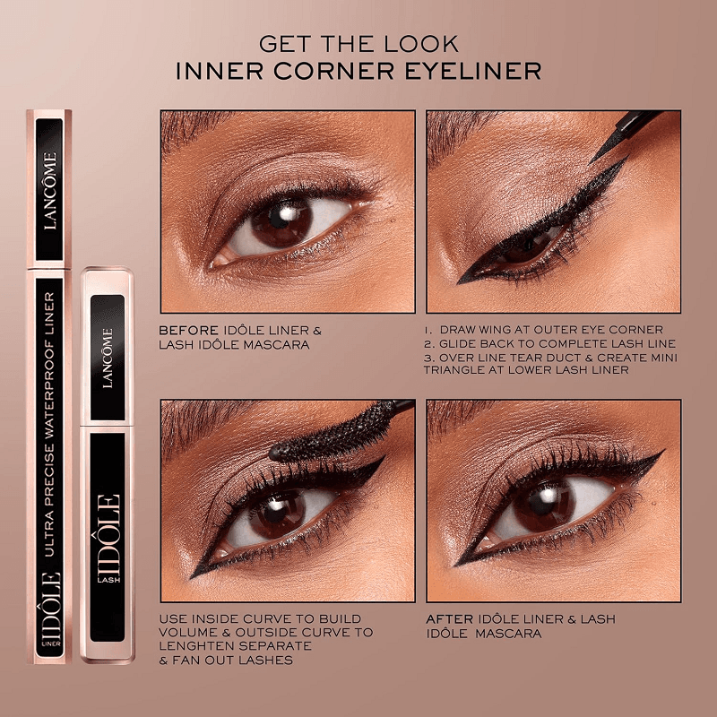 ریمل لیفت کننده لش آیدل لانکوم | Lancome Lash Idole Lengthening And Volumizing Mascara — تصویر ۴