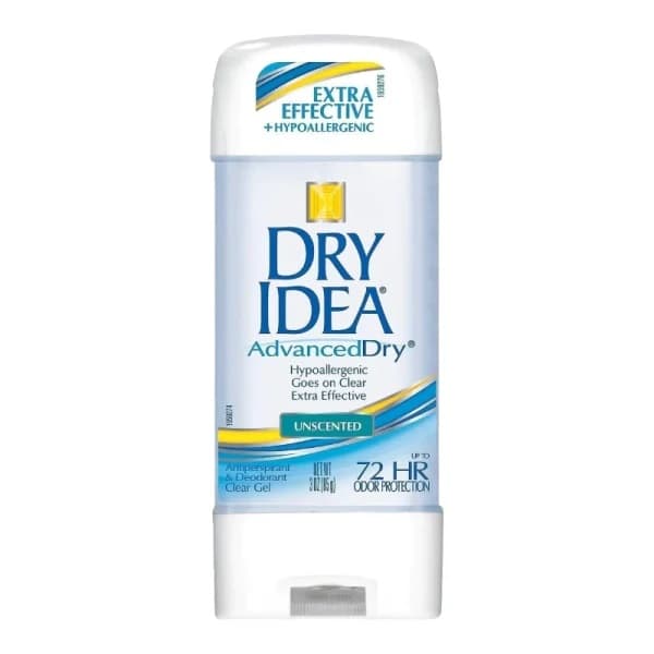 مام ژل ضدتعریق 72 ساعته بدون رایحه درای آیدیا 85 گرم (Dry Idea Unscented Sweat Protection 85g) — تصویر ۴