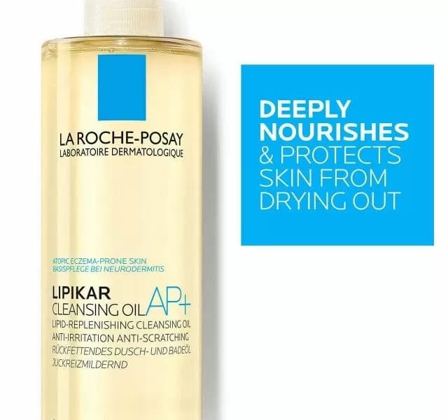روغن شستشوی بدن Lipikar Ap+ حجم 400 میل لاروش پوزای – Laroche Psay — تصویر ۳