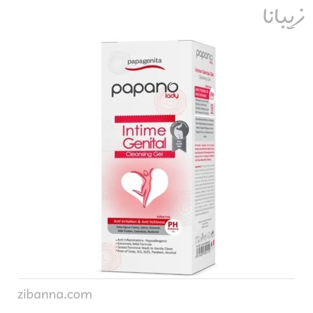 فوم بهداشتی ضدقارچ بانوان پاپانو