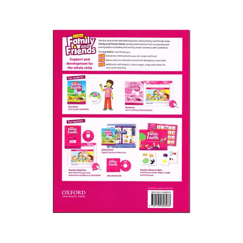 کتاب Family And Friends Starter 2nd Edition اثر Naomi Simmons انتشارات الوندپویان کد B20959 — تصویر ۳