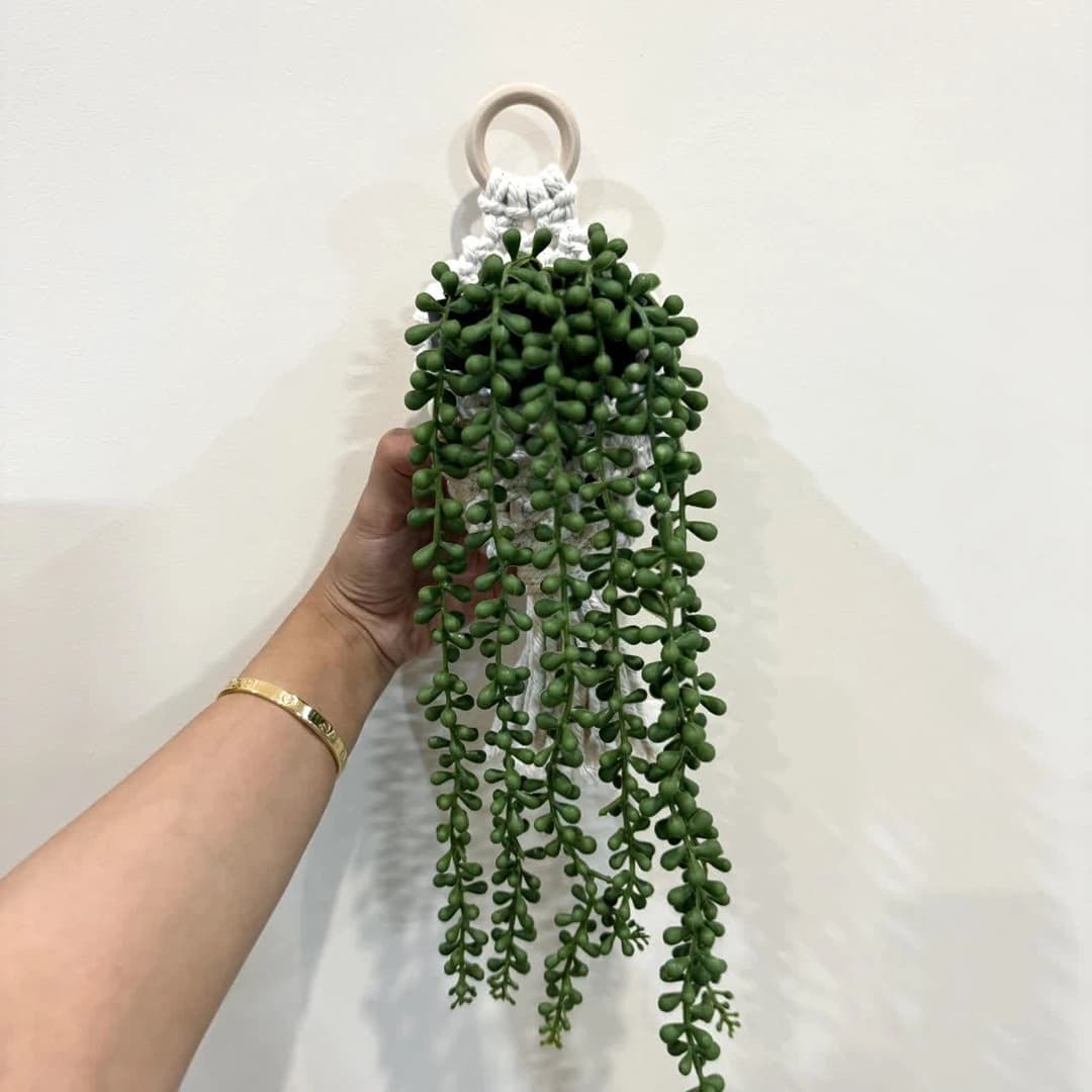 آویزگلدونی مکرومه — تصویر ۵