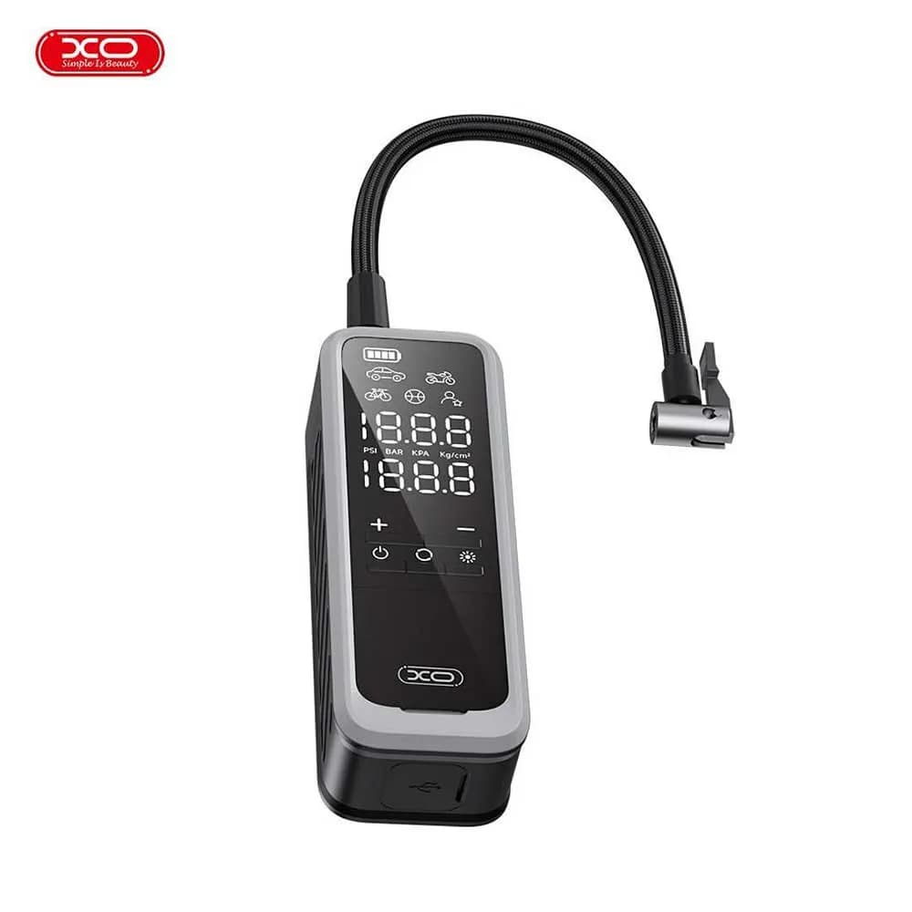 پمپ باد چند منظوره شارژی ایکس او مدل XO CZ018 5000mAh — تصویر ۴