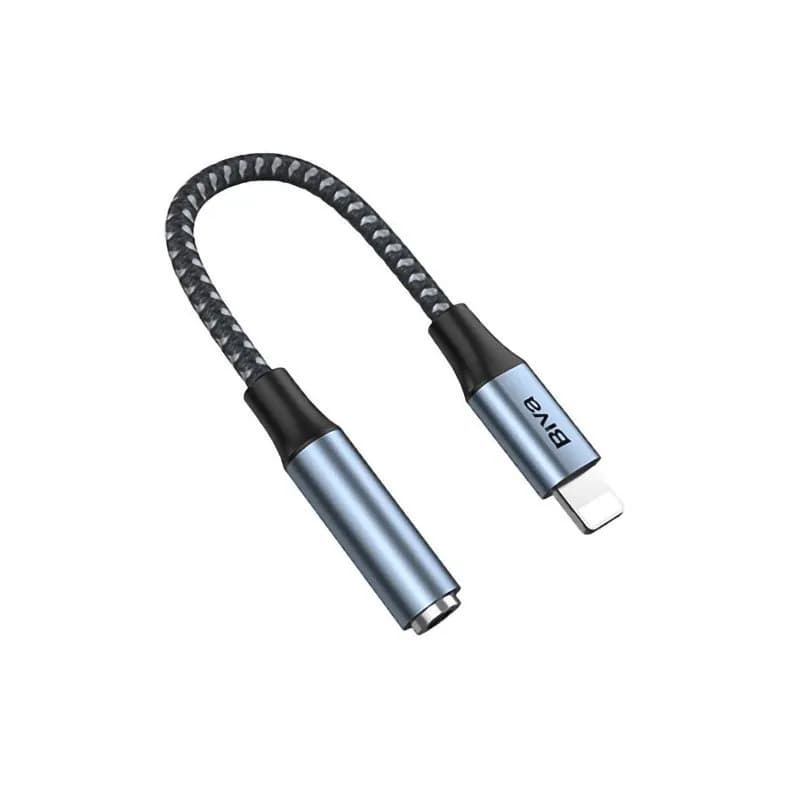 کابل تبدیل لایتنینگ به Aux بیوا Biva Jack-01L — تصویر ۳