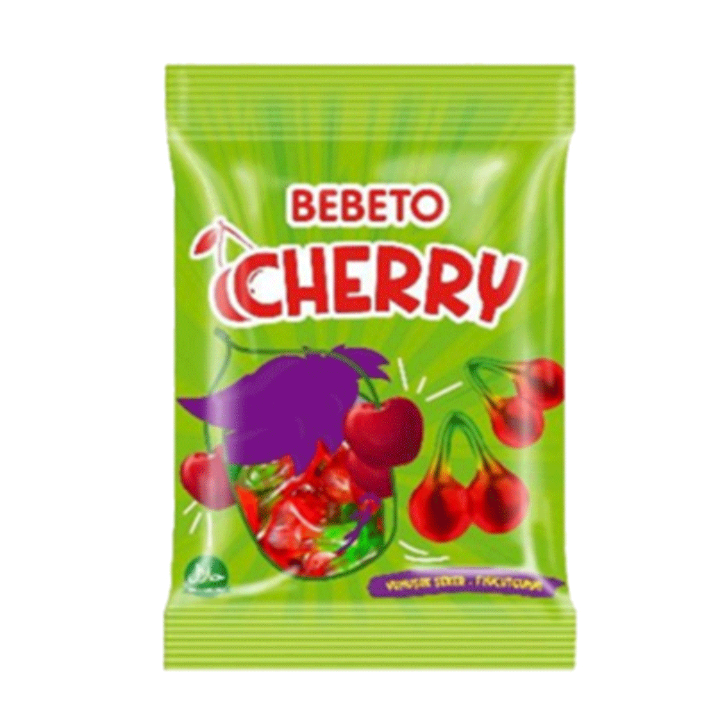 پاستیل آلبالویی Bebeto ببتو 80 گرم
