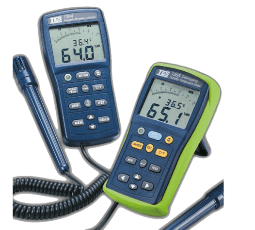 رطوبت سنج دیتالاگر TES-1365 | دما و رطوبت سنج پرتابل