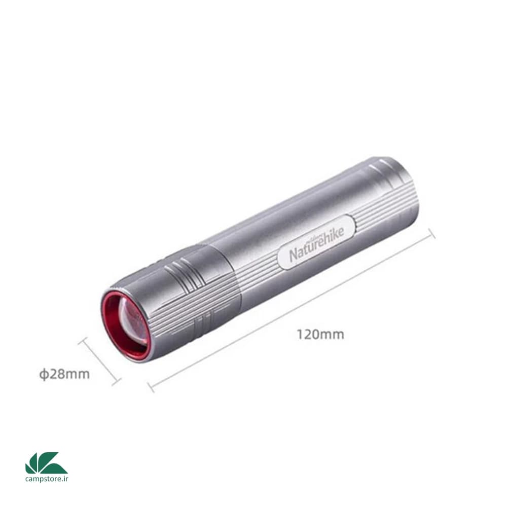 چراغ قوه نیچرهایک مدل Waterproof Zoomable Torch — تصویر ۷
