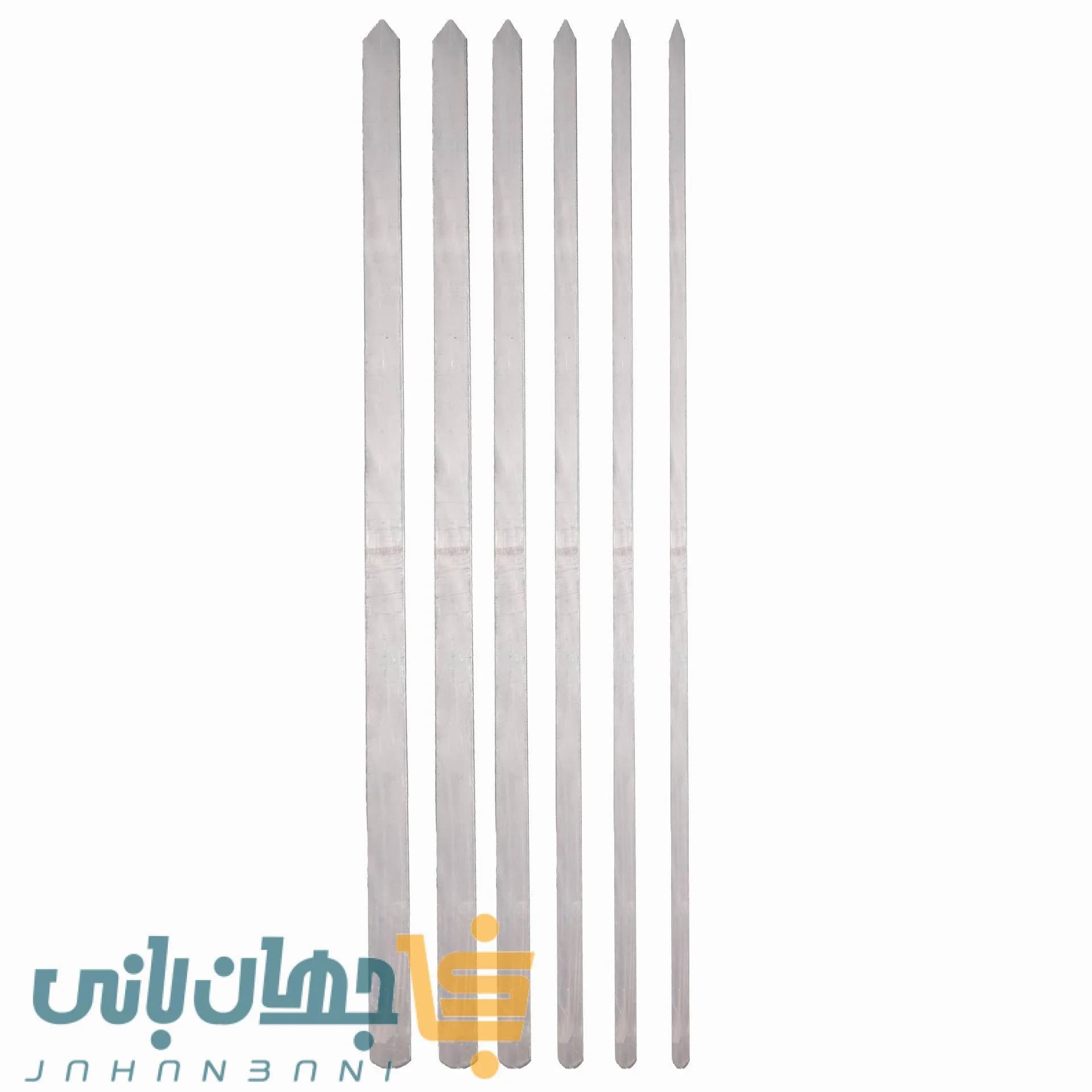 سیخ استیل بگیر ۶۵ سانتیمتری در 6 سایز