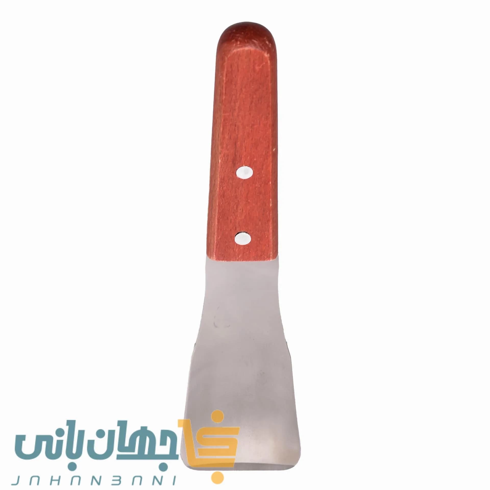 قاشق کاردک بستنی دسته چوبی