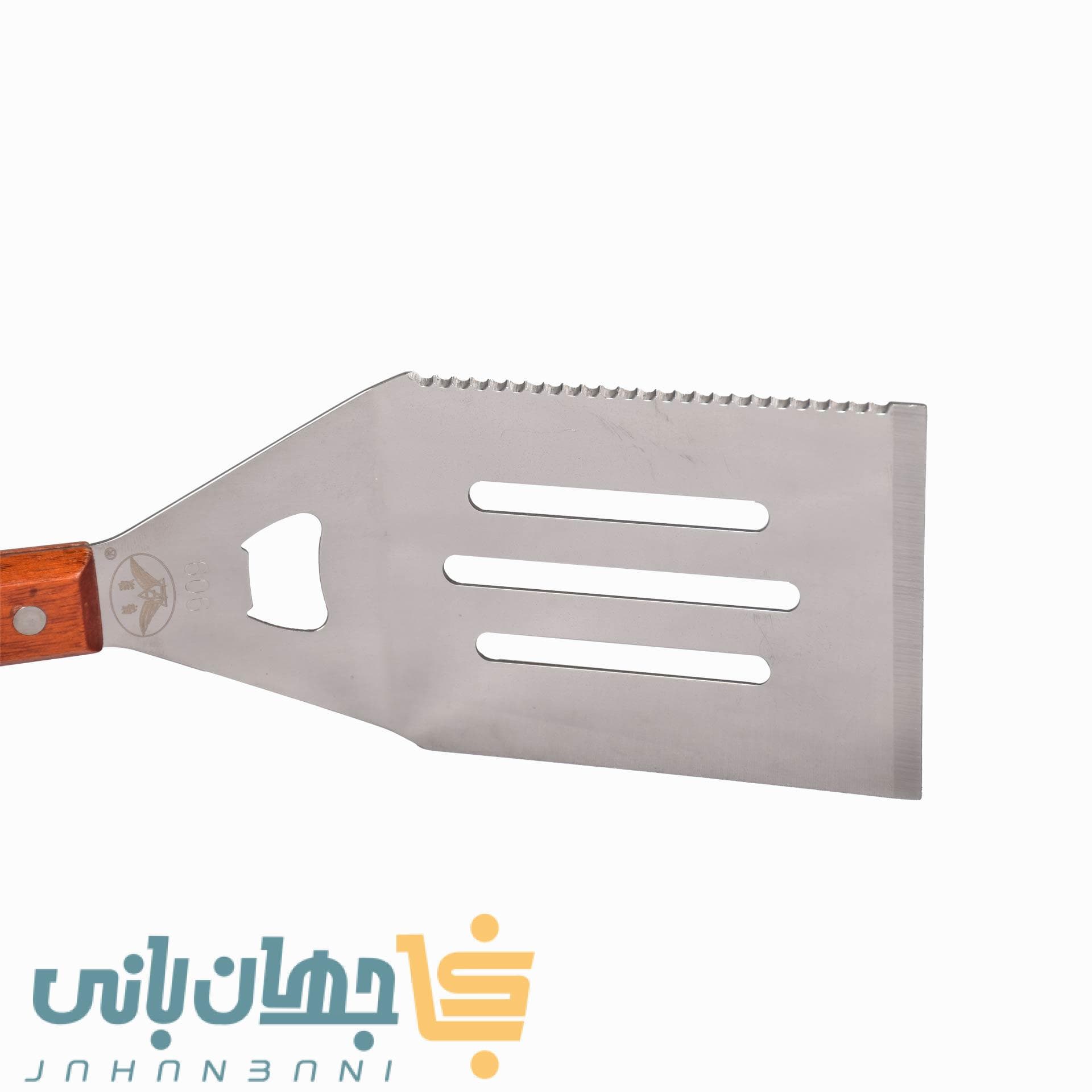 کاردک دسته بلند شیاردار لبه کاتری 909 بست — تصویر ۲