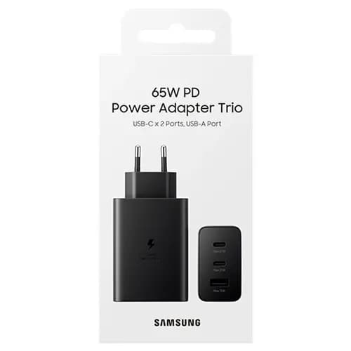 شارژر ۶۵w سوپرفست سامسونگ Trio Adapter — تصویر ۳