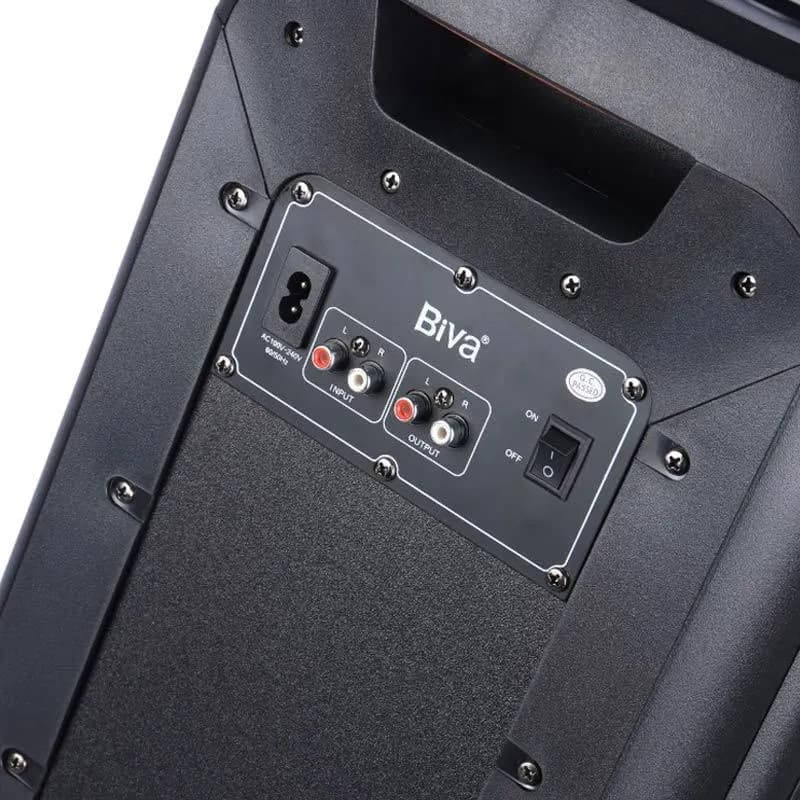 اسپیکر بلوتوث بیوا Biva Party Box 880 توان 100 وات رم و فلش خور — تصویر ۶