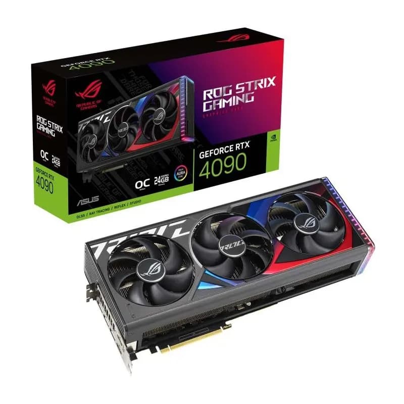 کارت گرافیک ایسوس (Asus) مدل Geforce RTX Rog 4090 24GB OC – استوک — تصویر ۲