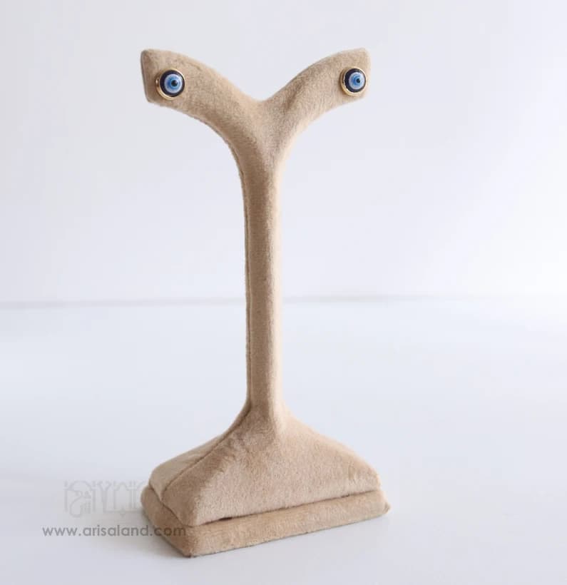 گوشواره میخی چشم نظر کد 716