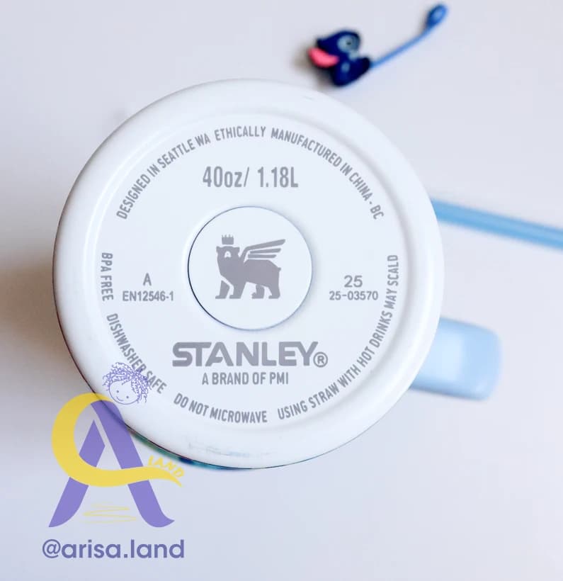 تامبلر استنلی (Stanley) طرح استیچ شبتاب 1.18 لیتر — تصویر ۵
