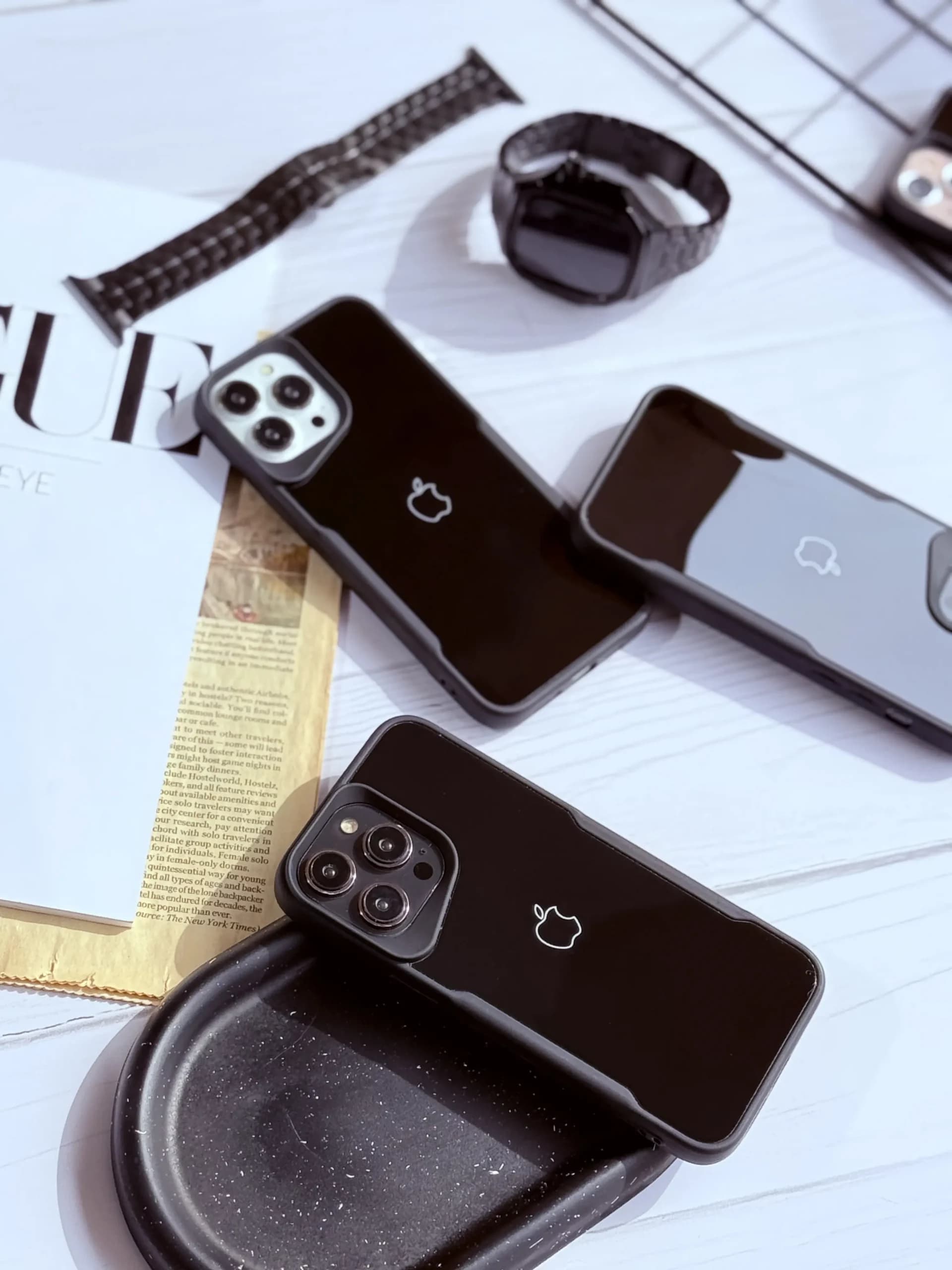 قاب Apple Glossy Black (کدC1874) — تصویر ۱۰