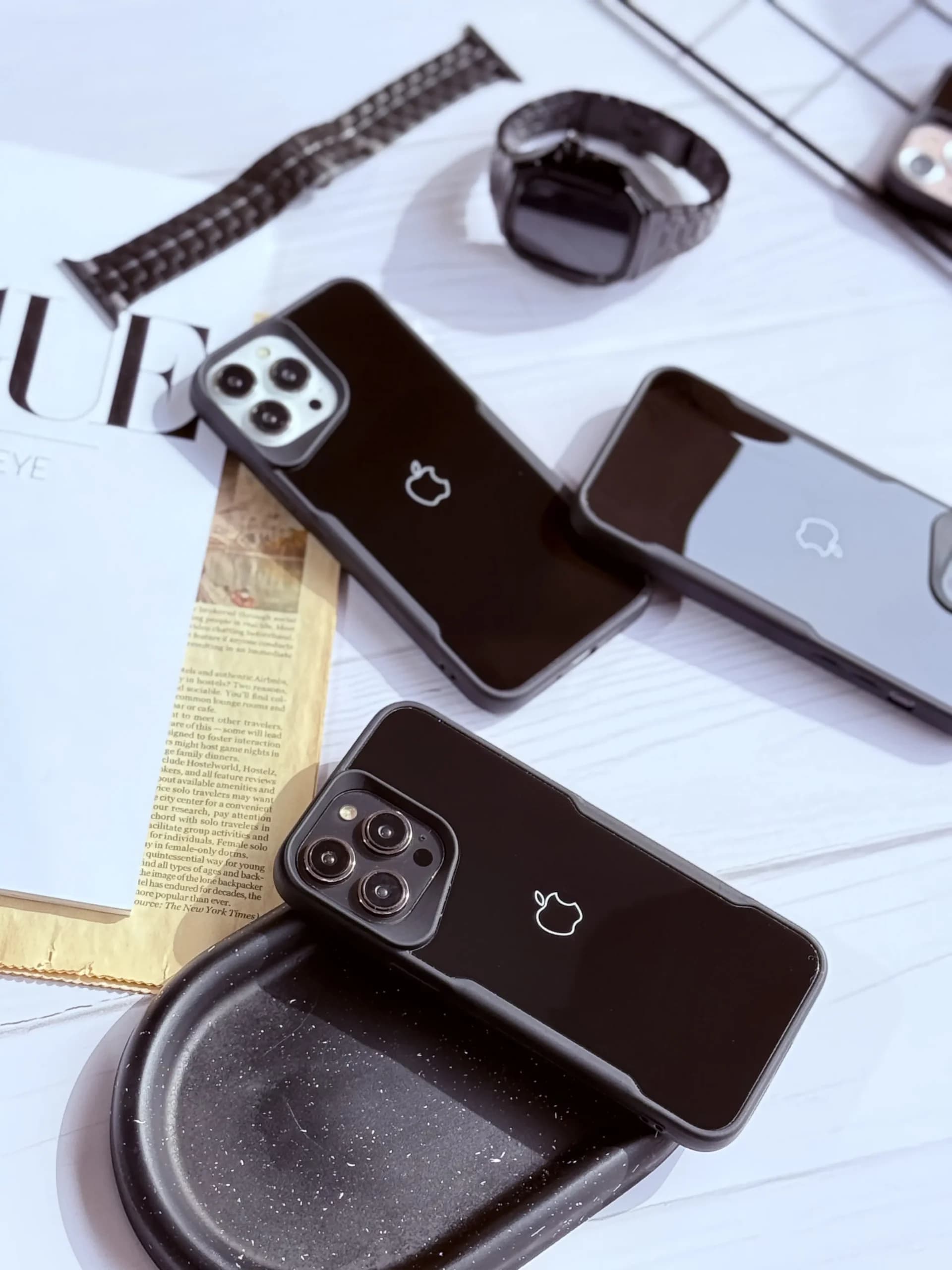 قاب Apple Glossy Black (کدC1874) — تصویر ۸