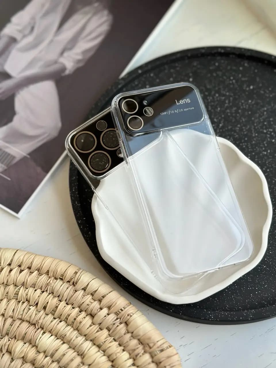 قاب Lens Case شفاف (کدC1284) — تصویر ۴
