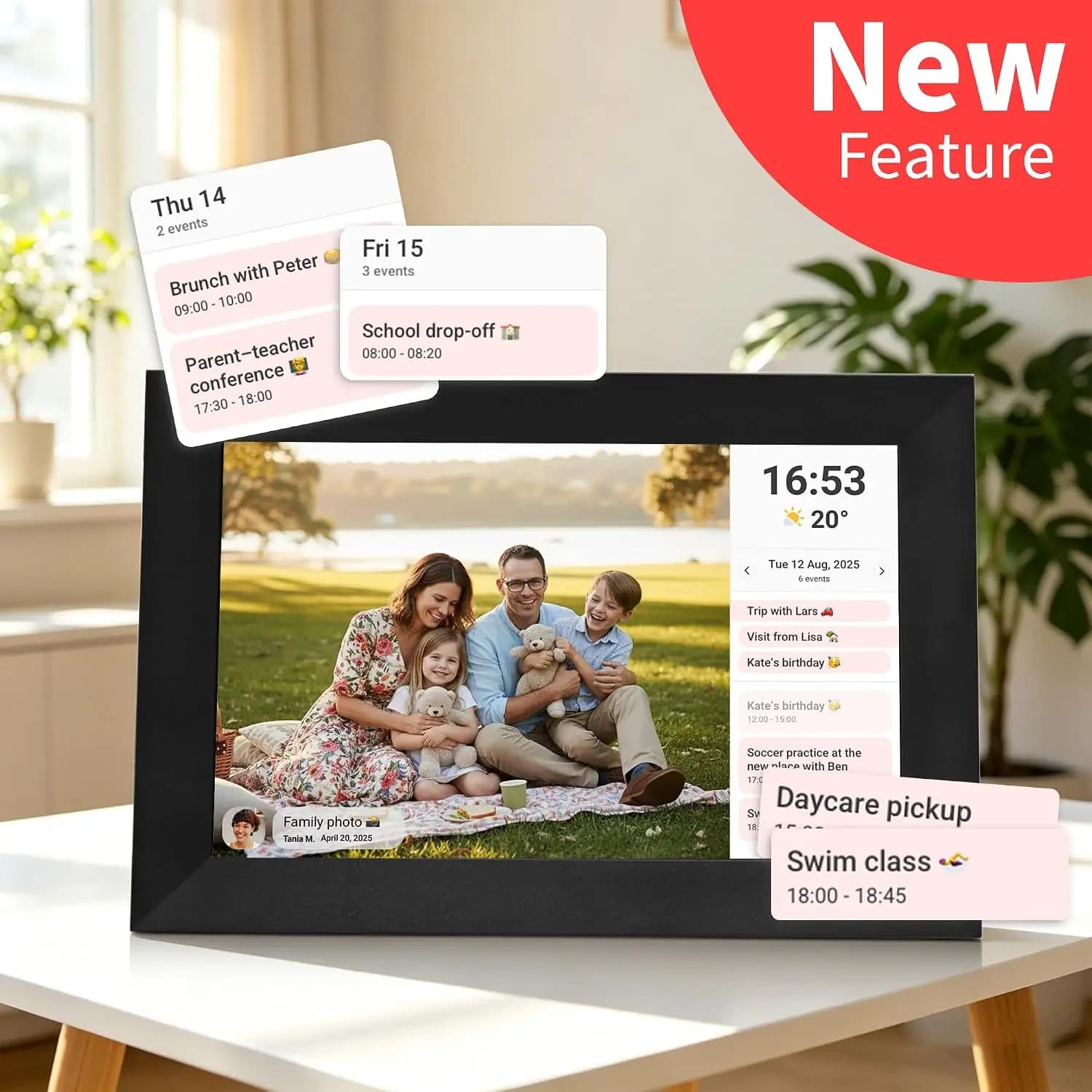 قاب هوشمند عکس و فیلم مدل F10 Veidoo 10 Inch | فول اچ دی — تصویر ۲