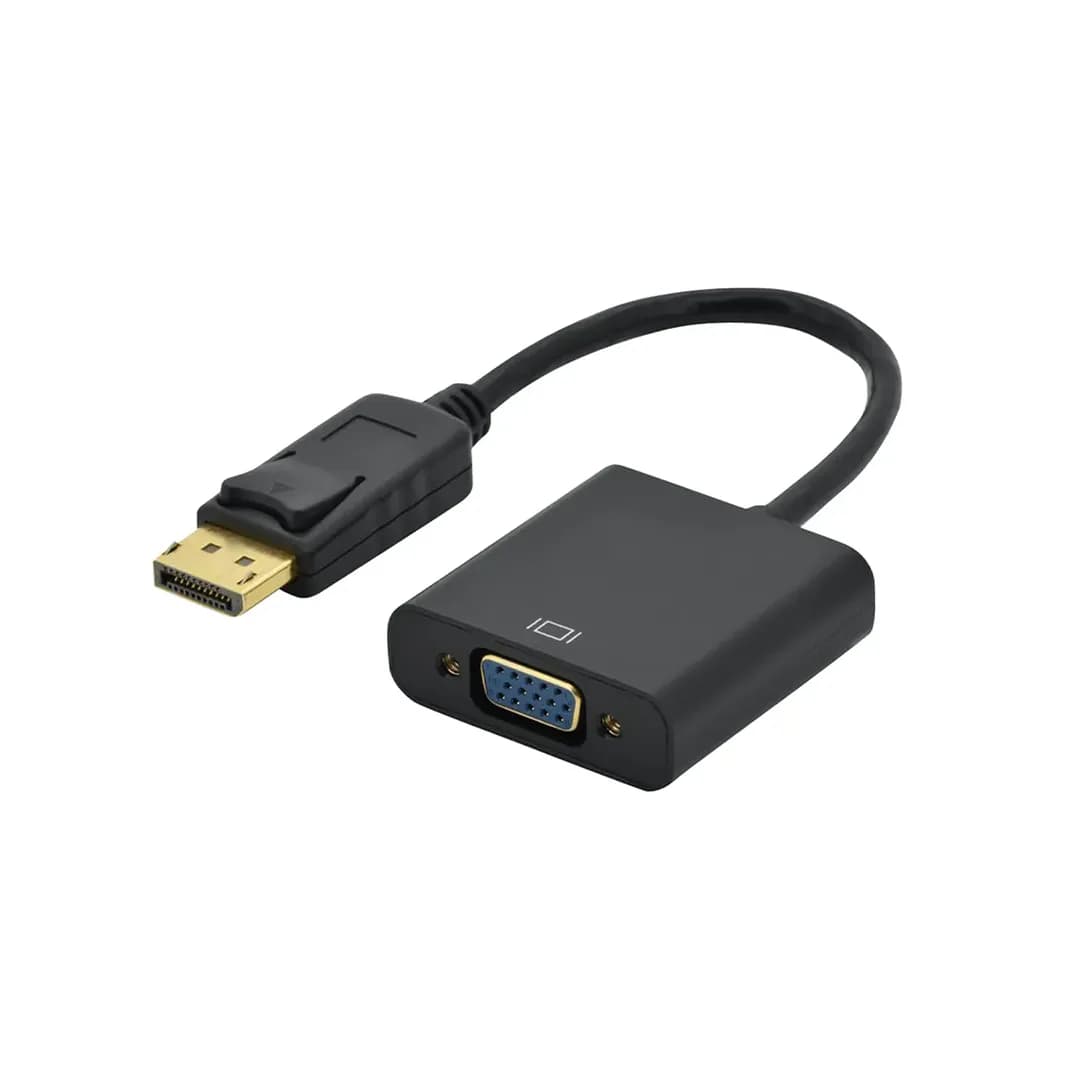 مبدل Display port به VGA دتکس پلاس