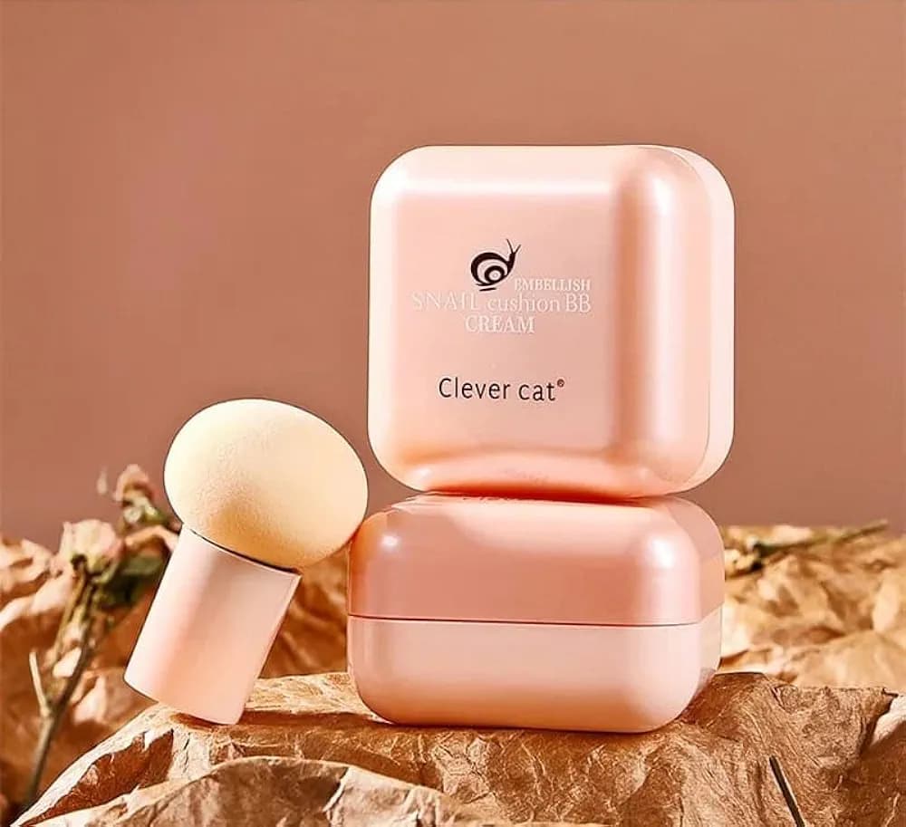کوشن حلزون کلاژن دار با پدقارچی Clever Cat — تصویر ۳