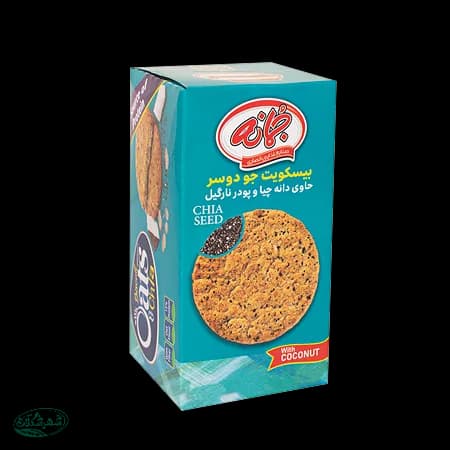 بیسکوئیت جو دوسر و دانه چیا جمانه