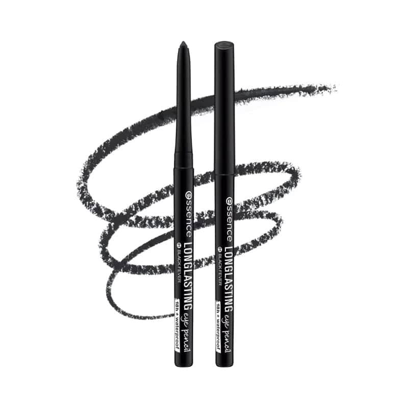 مداد چشم پیچی ضدآب اسنس essence مدل Long Lasting کد 01(رنگ Black Fever)