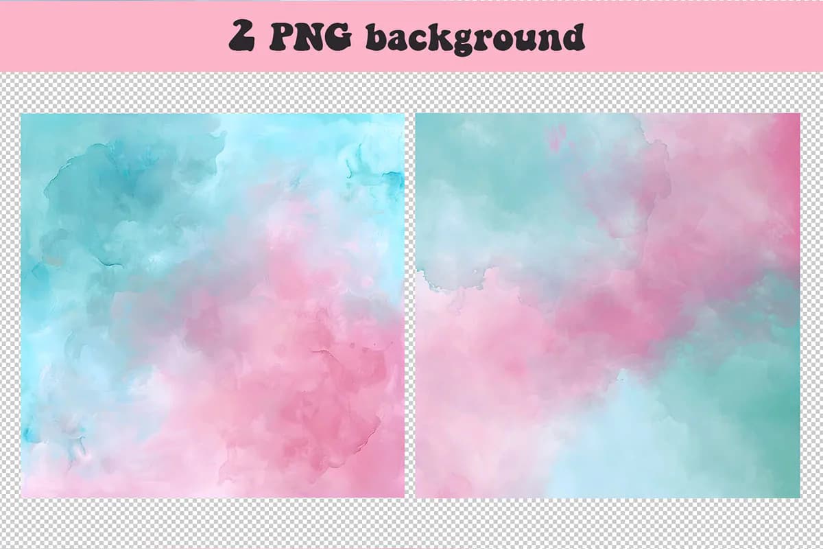PNG حروف و اعداد بادکنکی صورتی — تصویر ۵
