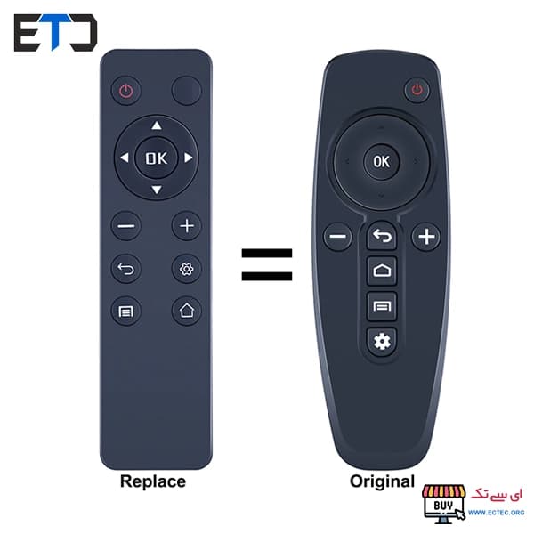 ریموت Air mouse ایر ماوس X8 با ژیروسکوپ 6 محوره و دانگل — تصویر ۷