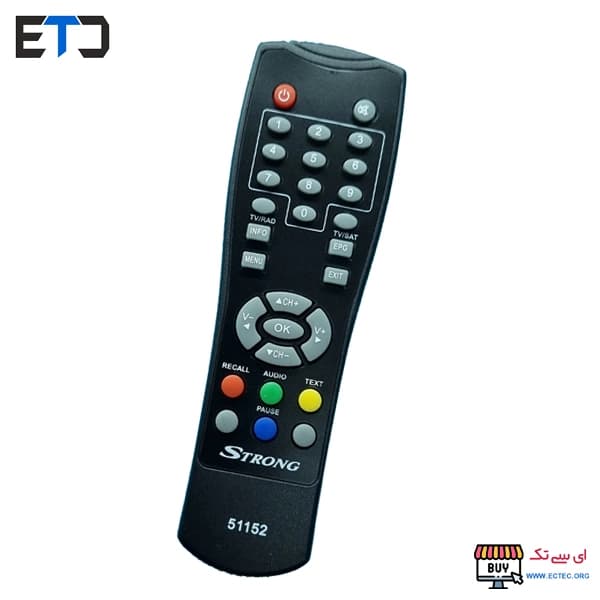 کنترل رسیور عراقی کوتاه مشکی استرانگ مدل 51152 — تصویر ۲