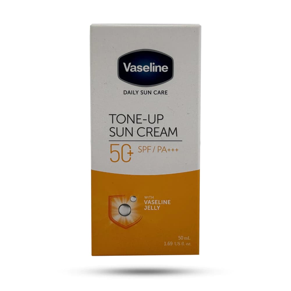 ضد آفتاب بی رنگ وازلین SPF+50 مدل Tone Up حجم 50 میل — تصویر ۲