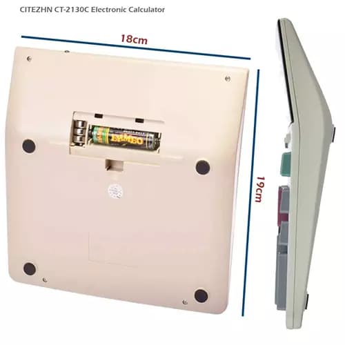 ماشین حساب سیتیزین مدل CT-2130C — تصویر ۳