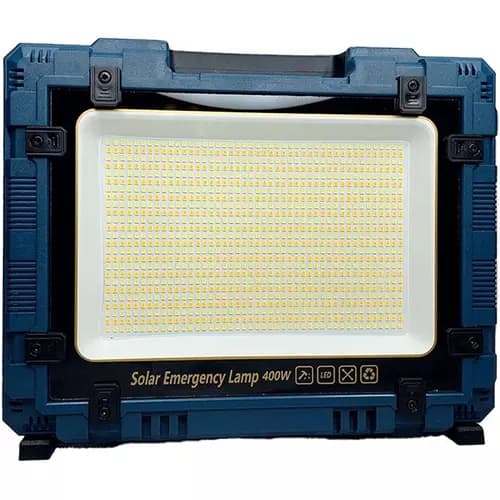 پروژکتور شارژی خورشیدی 400 وات مدل W8109-2 — تصویر ۶