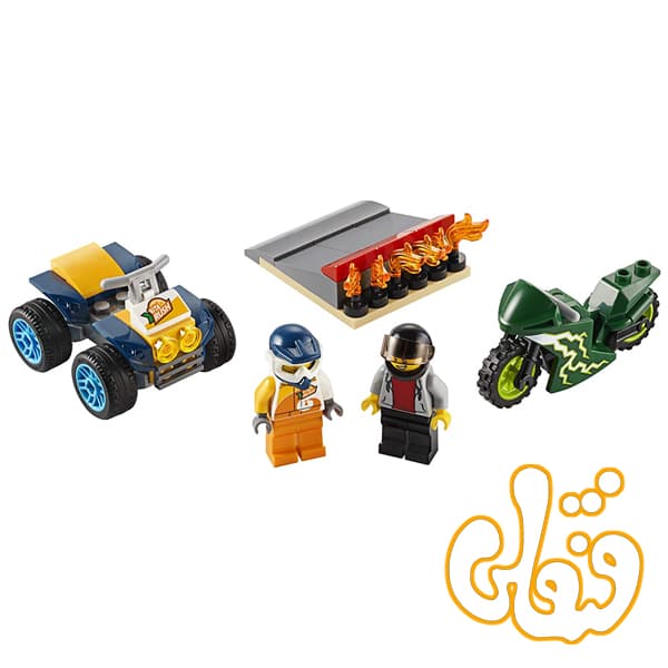 ساختنی لگو سیتی گروه بدلکاری Lego City Stunt Team 60255 — تصویر ۴
