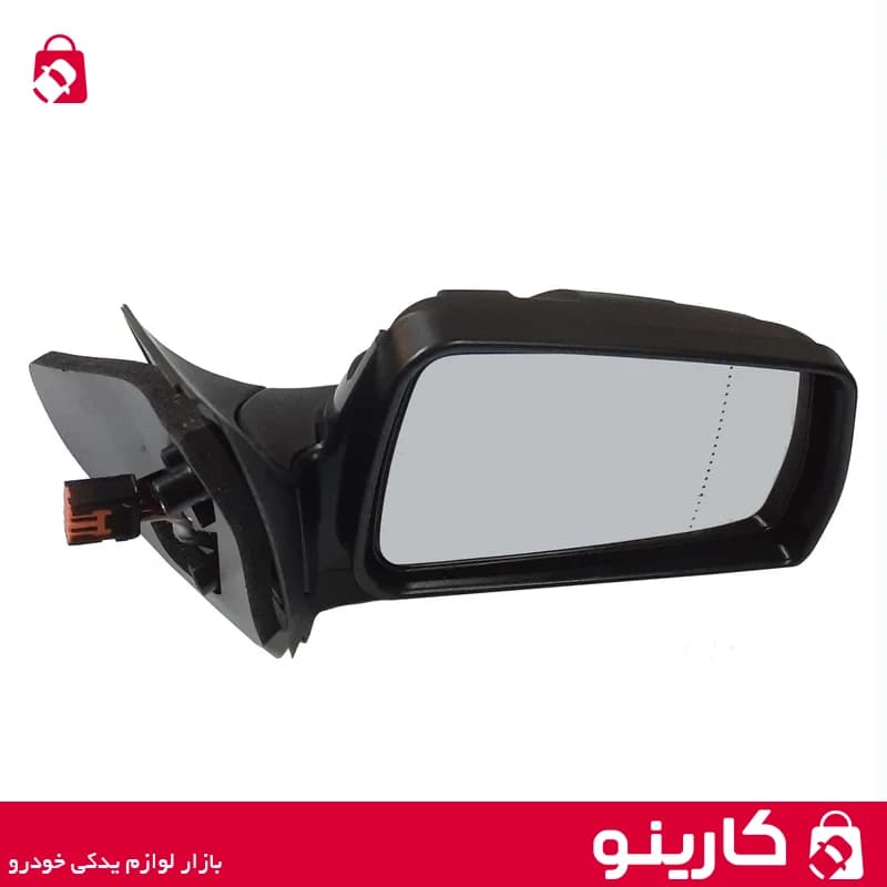 آینه بغل سمند راست برقی تاشو برقی سوکت نارنجی کروز crouse