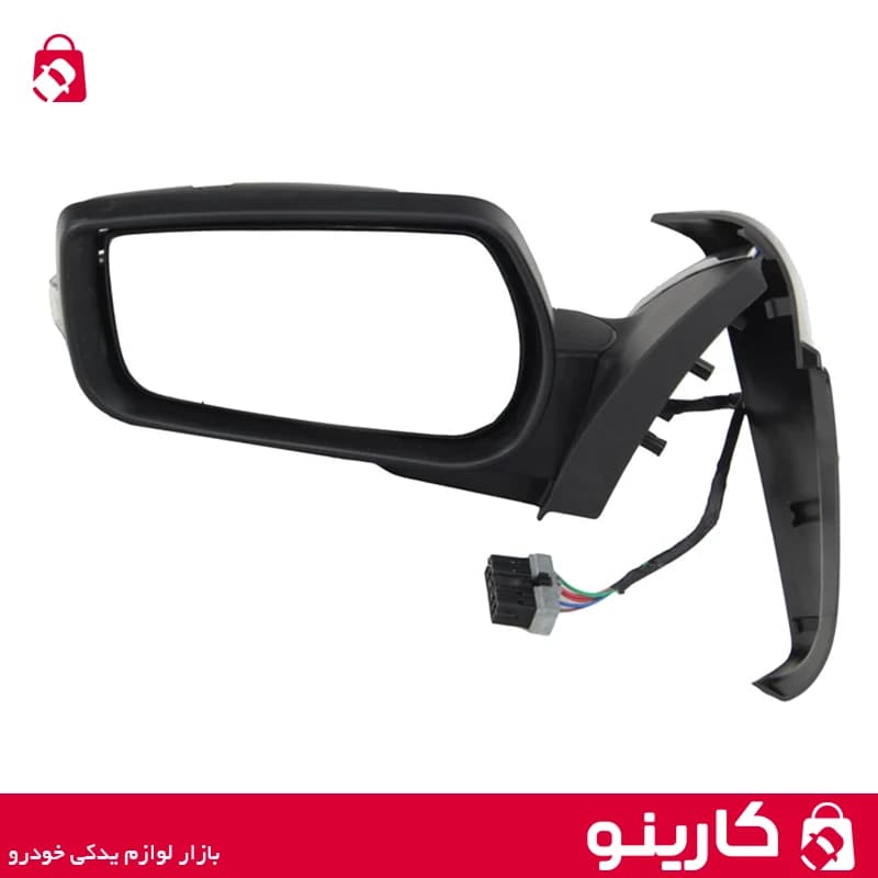 آینه بغل پژو پارس راهنما دار برقی با فلاپ جهان پارت JAP