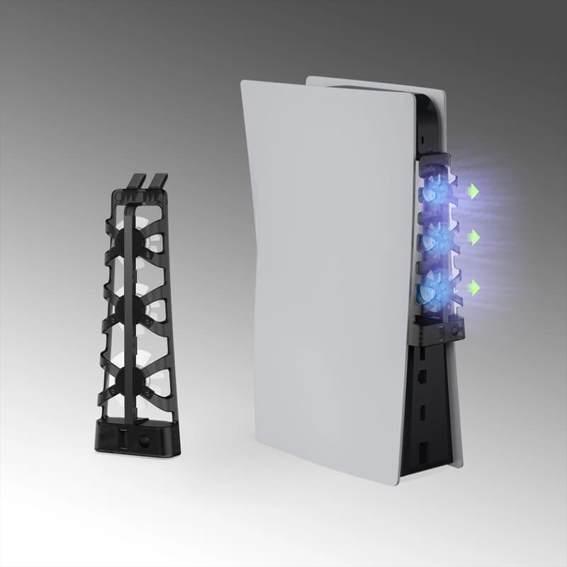 فن خنک کننده PS5 فت چراغ دار دوب مدل TP-1523 — تصویر ۳