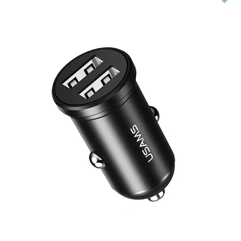 شارژر فندکی یوسمز مدل CC114 C20 2.4A Dual USB Mini Car Charger — تصویر ۳