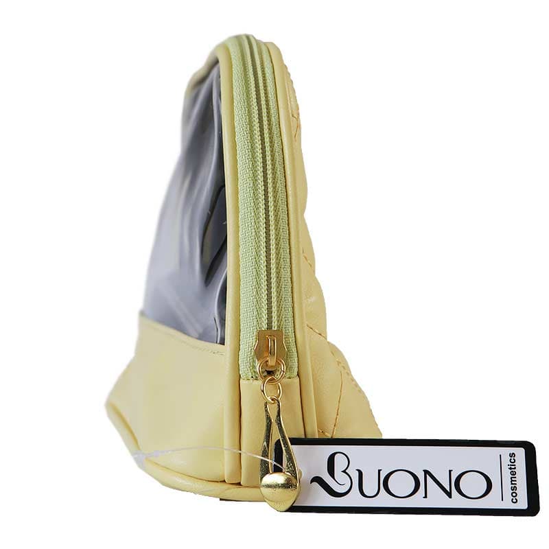 کیف آرایشی Buono رنگ لیمویی مدل 9020 — تصویر ۴
