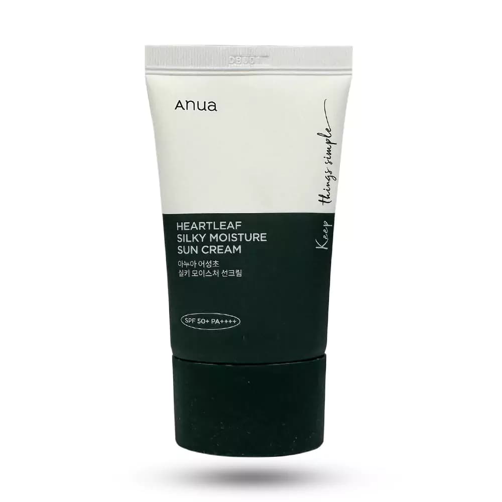 کرم ضد آفتاب مرطوب کننده و تسکین دهنده آنوا Anua دارای SPF50 حجم 50 میل