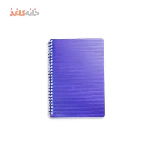 یادداشت 80برگ 1/8 طلقی رنگی اسپادانا طرح بنفش — تصویر ۳