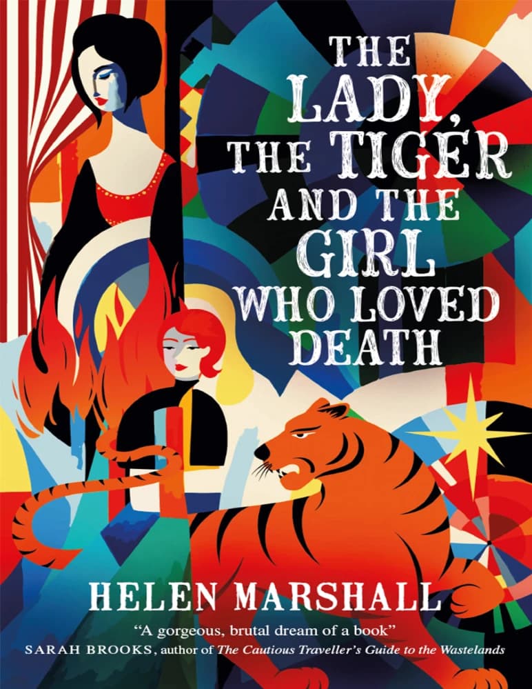 کتاب The Lady, the Tiger, and the Girl (بانو، ببر و دختر) نسخه انگلیسی PDF | هلن مارشال