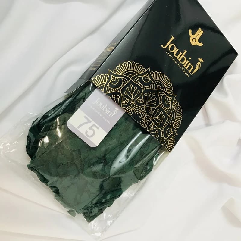 ست شورت و سوتین زنانه ژوبین مدل گیپوری طرح برگ — تصویر ۴