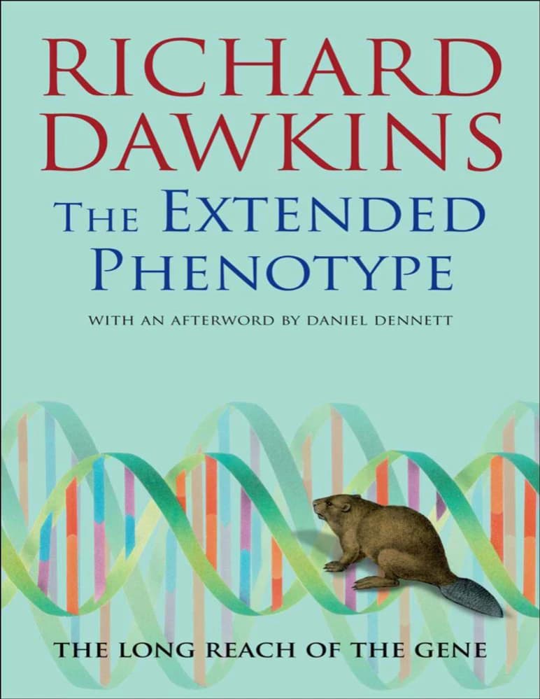 کتاب The Extended Phenotype (فنوتیپ گسترده) نسخه انگلیسی PDF | ریچارد داوکینز