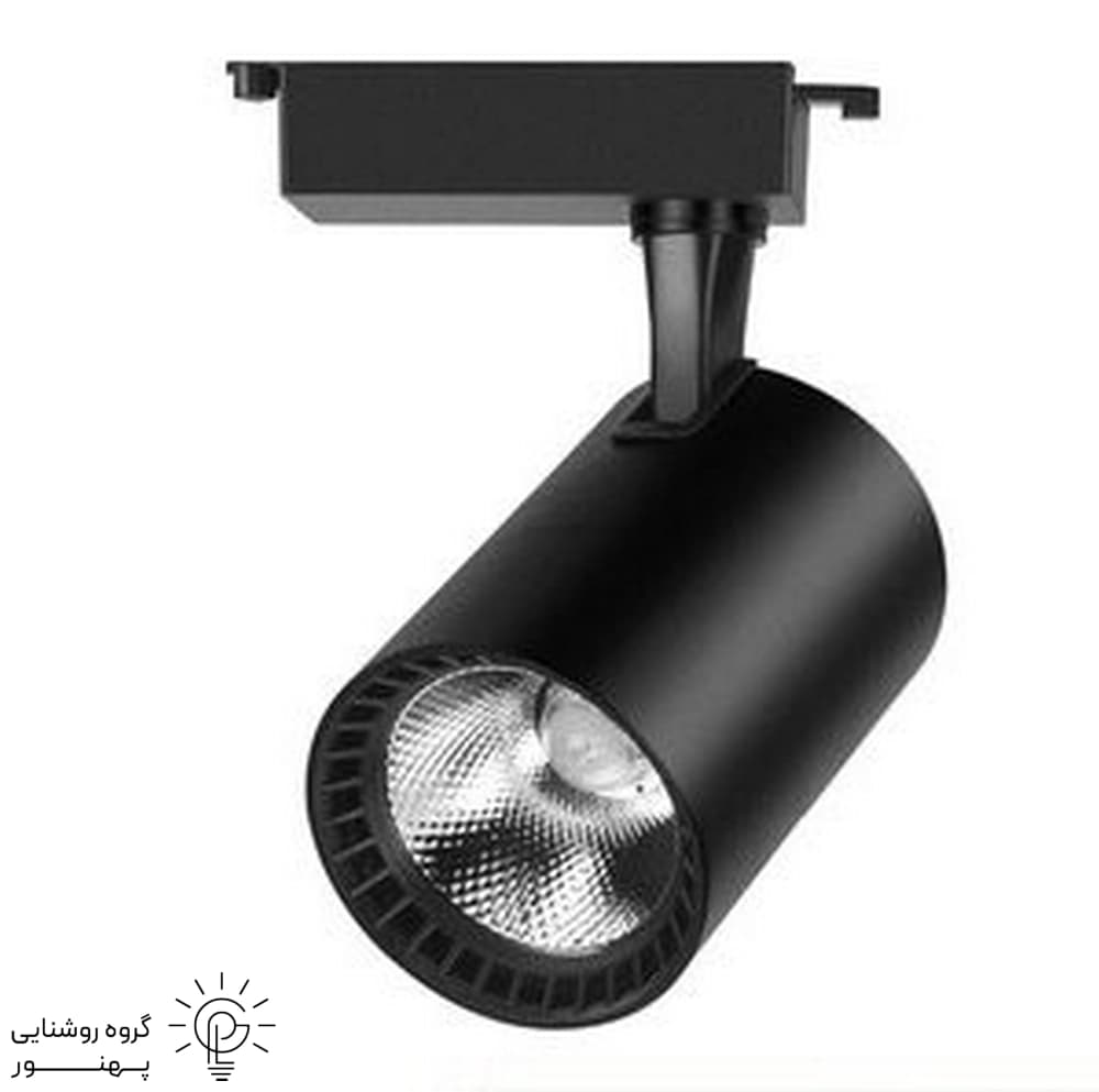 چراغ ریلی COB لوله ای 30 وات لنزدار کد712 — تصویر ۲