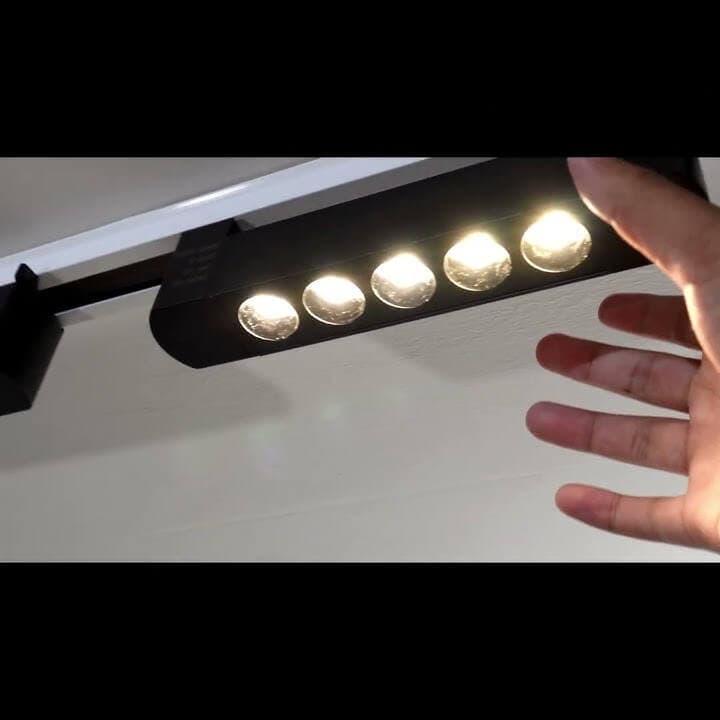 چراغ ریلی طرح مگنتی خطی موضعی 10وات LED متحرک کد 701 — تصویر ۶