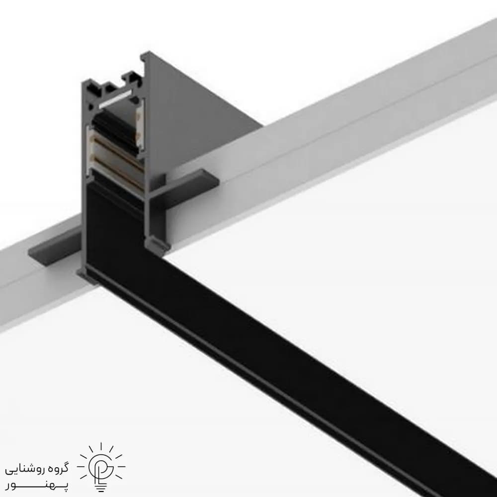 ریل توکار مگنتی اسلیم برش 4 سانت Ultra کد212 — تصویر ۲