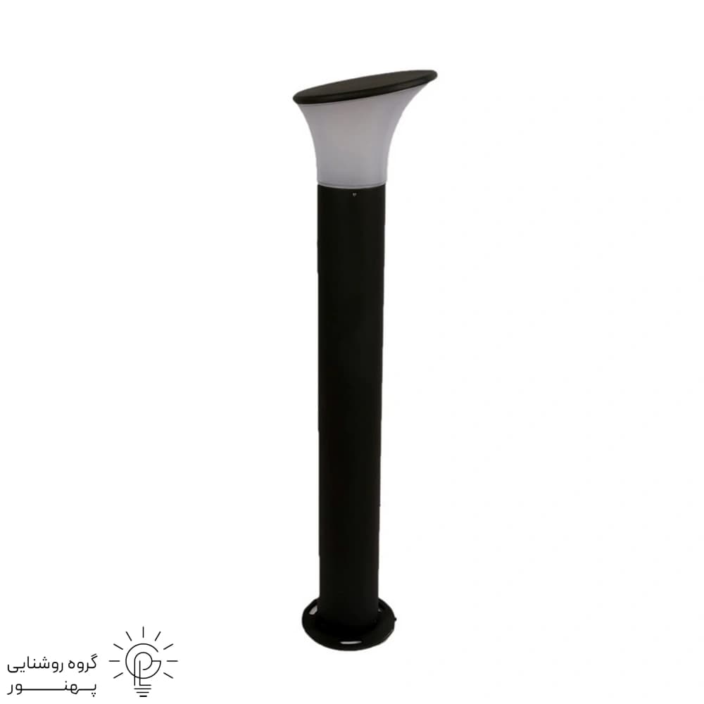 چراغ حیاطی پایه دار قارچی مورب 80 سانتی متر NONEL مدل ZNE.G.223