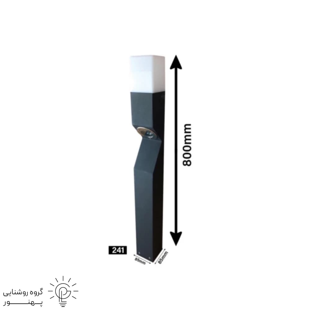 چراغ حیاطی پارکی NENOL دفنی خور 3وات مدلZNE.G.241 — تصویر ۲