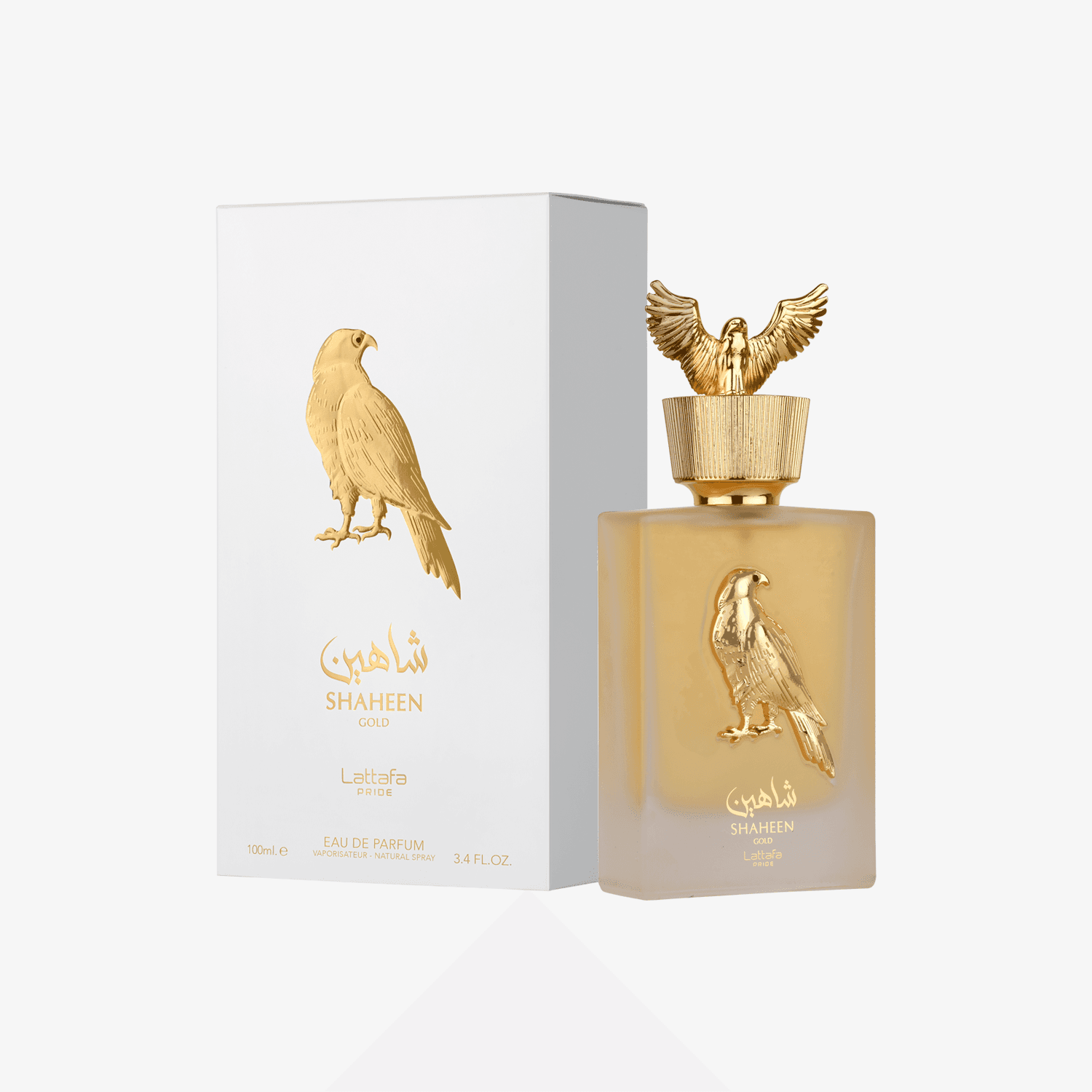 ادکلن زنانه لطافه شاهین گلد Lattafa Shaheen Gold Women — تصویر ۲